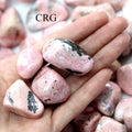 Tumbled Rhodonite / 20-35mm AVG - 1 KILO LOT