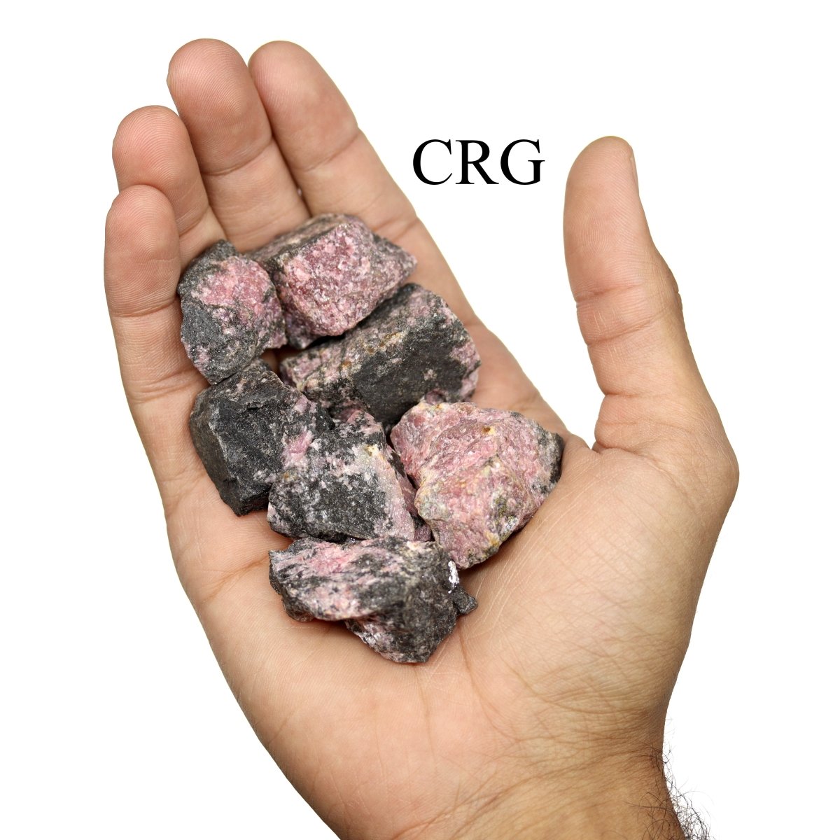 Rough Rhodonite / 1-2" AVG - 1 KILO LOT | Rhodonite | Wiccan Center