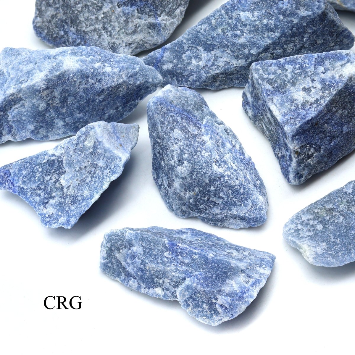 Rough Blue Quartz / 1-2" AVG - 1 KILO LOT | Blue Quartz | Wiccan Center