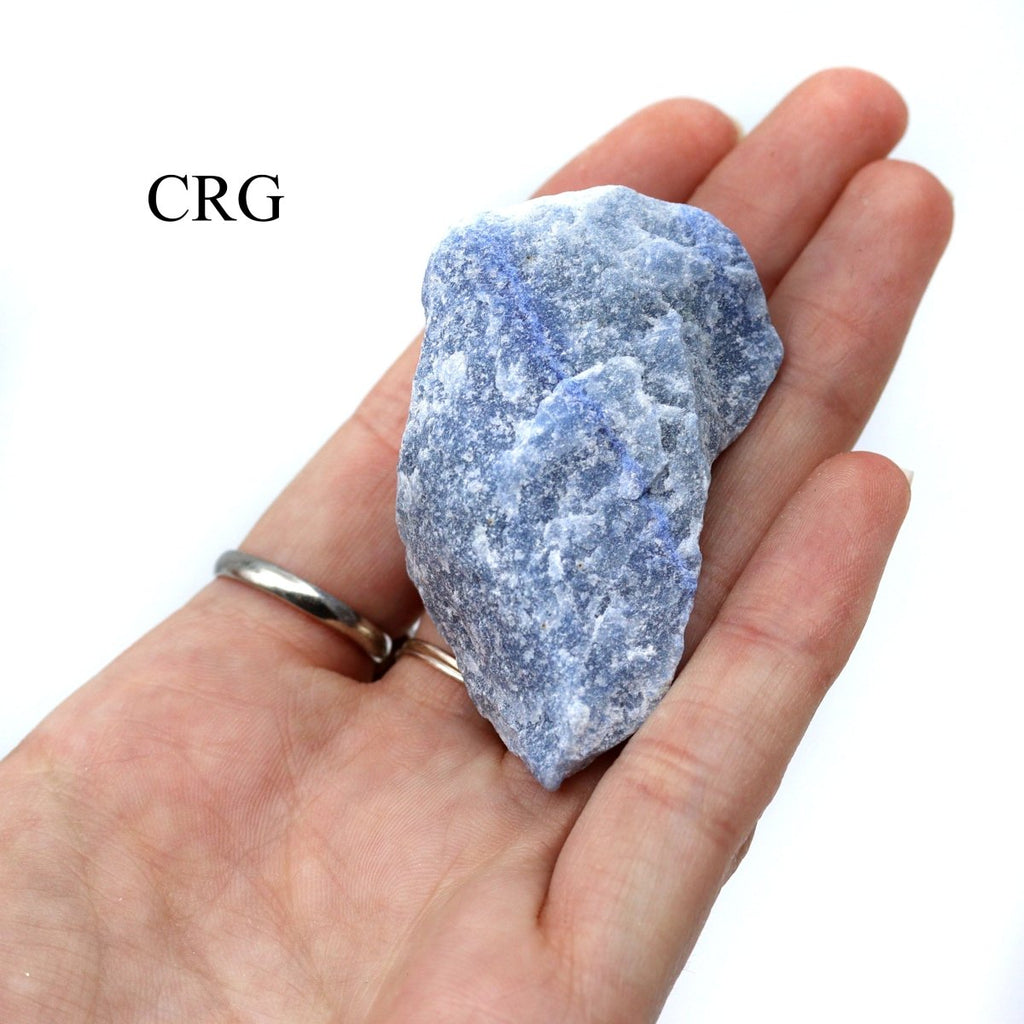 Rough Blue Quartz / 1-2" AVG - 1 KILO LOT | Blue Quartz | Wiccan Center