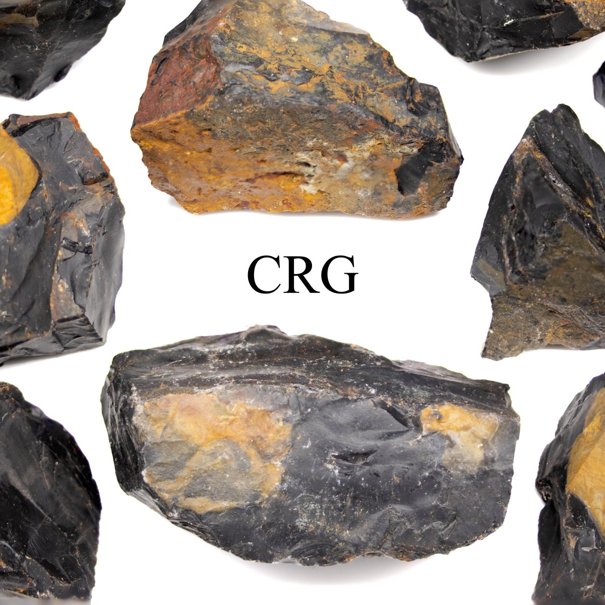 Rough Black Onyx / 1-2" AVG - 1 KILO LOT