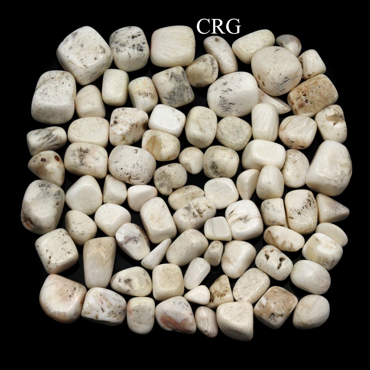 Tumbled Scolecite / 20-40mm AVG - 1 LB. LOT