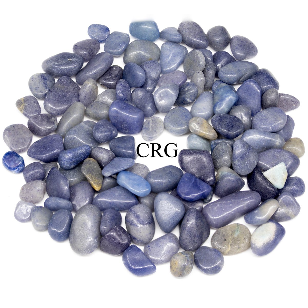 Tumbled Blue Quartz Chips / 5-10mm AVG - 1 KILO LOT | Blue Quartz | Wiccan Center