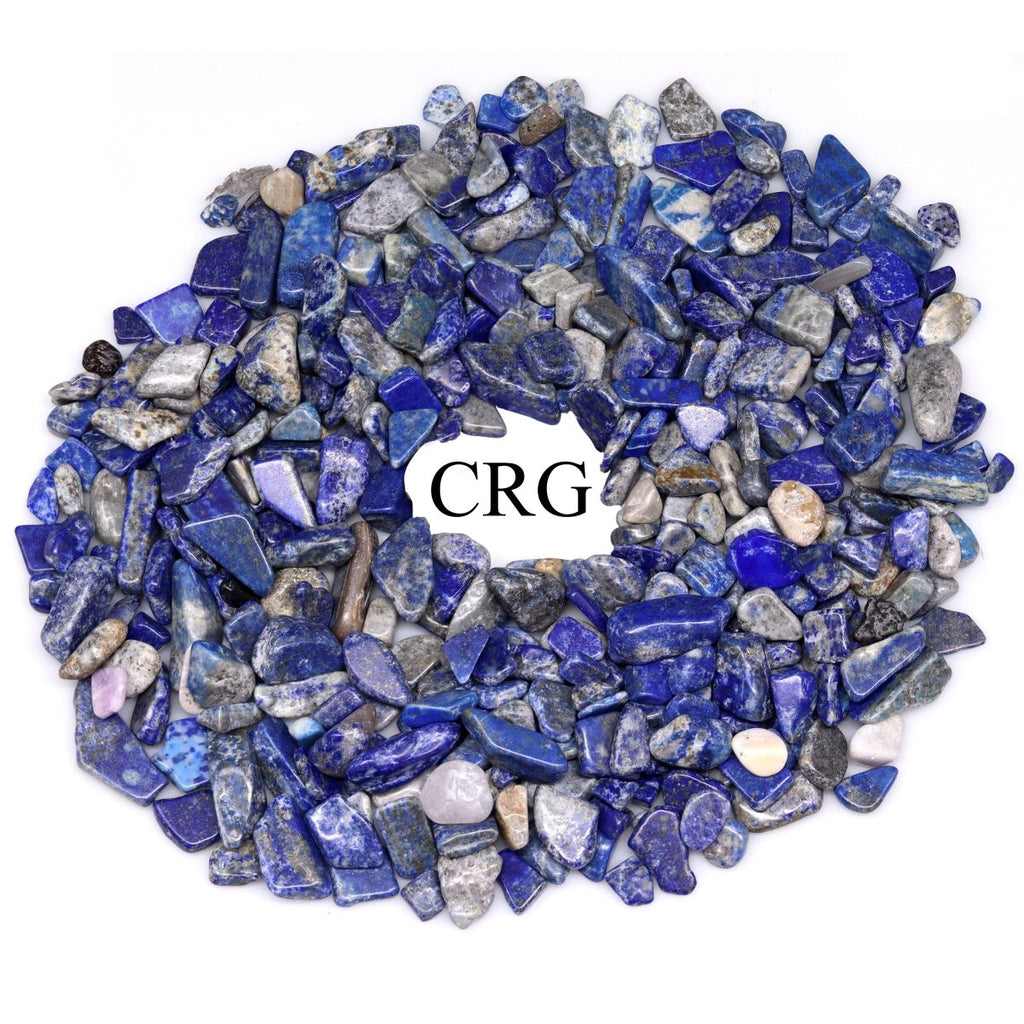 Tumbled Lapis Lazuli Chips / 5-25mm AVG - 1 KILO LOT | Lapis lazuli | Wiccan Center