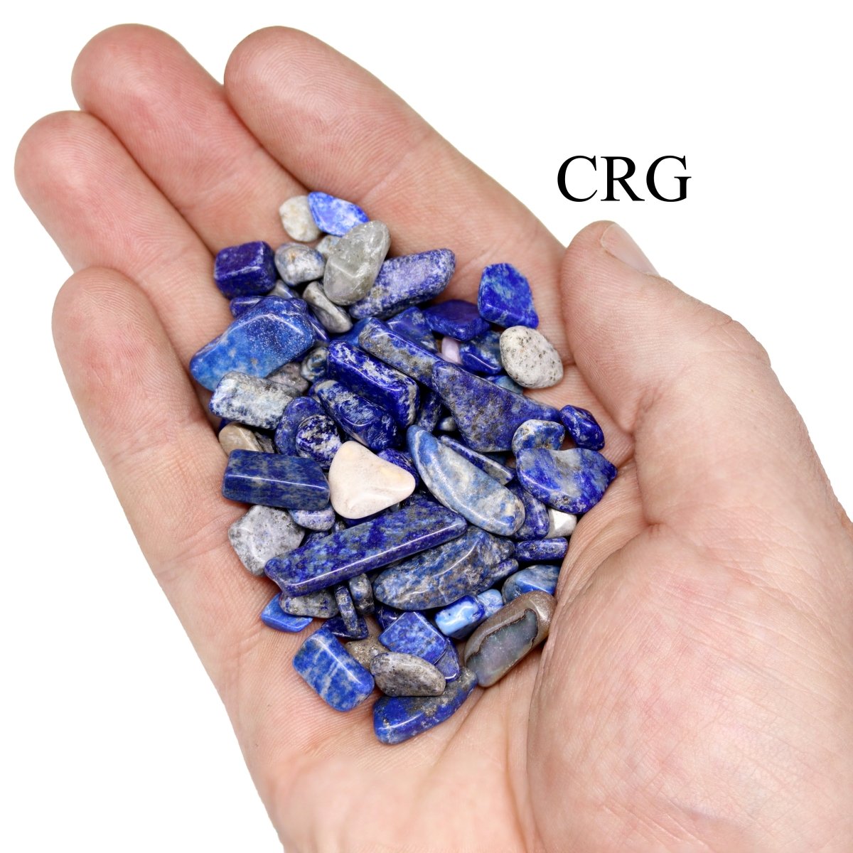 Tumbled Lapis Lazuli Chips / 5-25mm AVG - 1 KILO LOT | Lapis lazuli | Wiccan Center