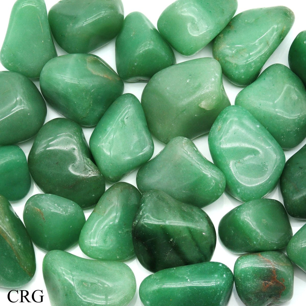 Tumbled Green Quartz 20 to 40mm (1 Pound)