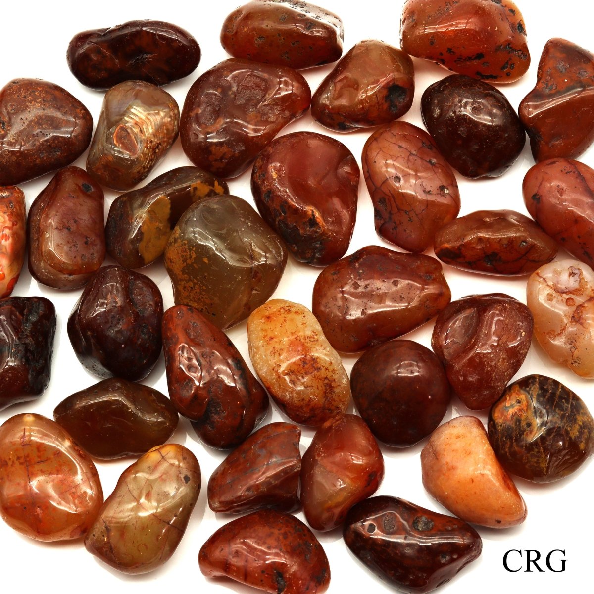 Tumbled Carnelian Agate / 1-2" AVG - 1 PIECE
