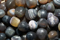 Tumbled Dark Rainbow Fluorite / 25-30mm AVG - 1 PIECE