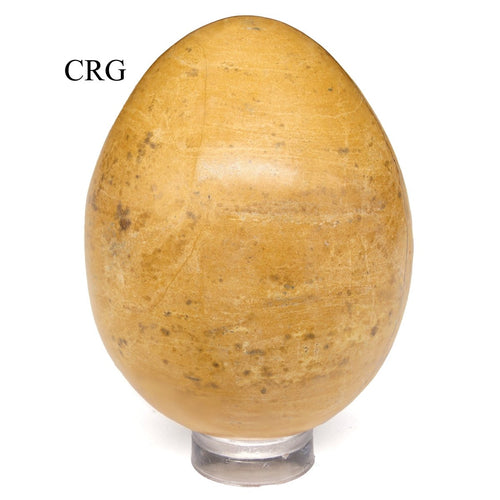 1 PIECE - Yellow Onyx Egg (50 MM) AVG | Yellow Onyx | Wiccan Center