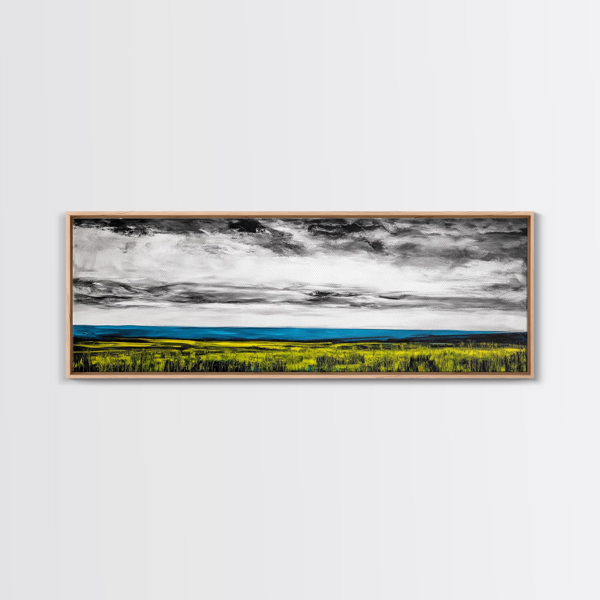 Horizon View, Blue Ocean, Minimalist Seascape, Framed Canvas Print, Coastal Wall Art, Modern Beach Decor, Abstract Water Art, Office Decor | | Wiccan Center
