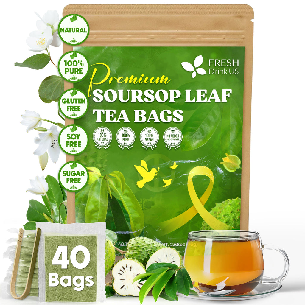 Premium Soursop Leaves Tea bags, Dried Soursop Leaves, Soursop Leaf Powder, Guanabana Leaves Tea, Hoja Guanabana Tea | Tea | Wiccan Center
