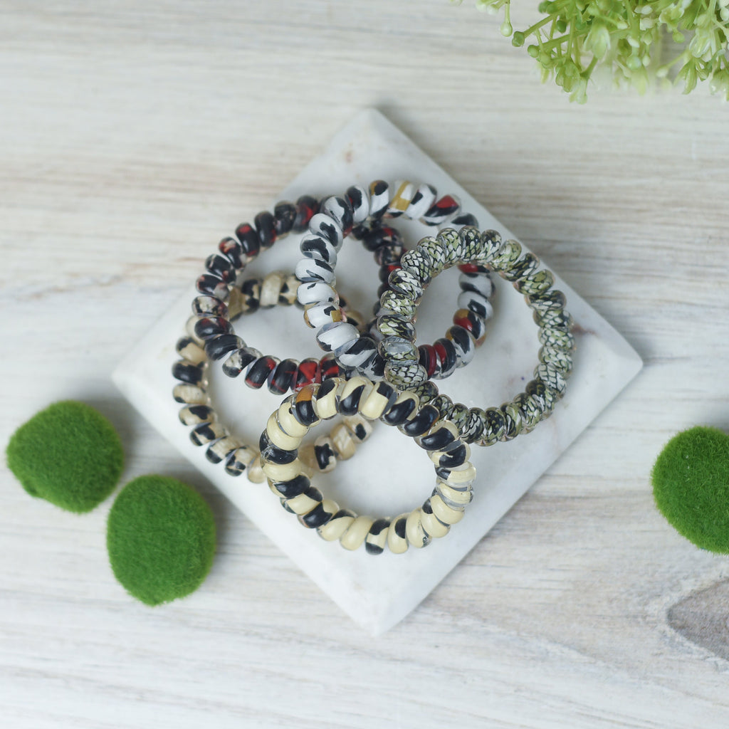 Large Hair Coil Set in Animal Prints | Hair Accessories | Wiccan Center