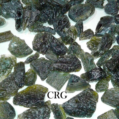 10-Gram Lot-Moldavite-Tektite, Czech Republic-Besednik , Genuine Moldavite 3-8g | Moldavite | Wiccan Center