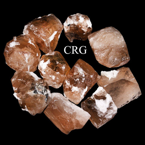 100 GRAM LOT - Gemmy Imperial Topaz / Mixed Sizes | Imperial Topaz | Wiccan Center