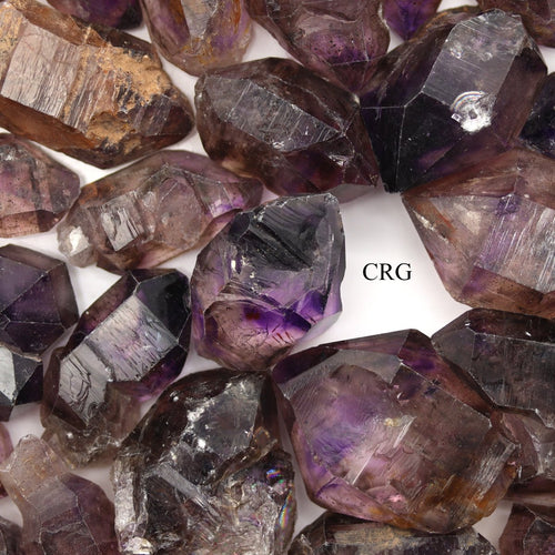 100 Gram Lot - Shangaan Smoky Amethyst Scepters from Zimbabwe - 15-50mm | Amethyst | Wiccan Center