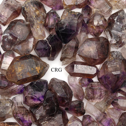 100 Gram Lot - Shangaan Smoky Amethyst Scepters from Zimbabwe - 15-50mm | Amethyst | Wiccan Center