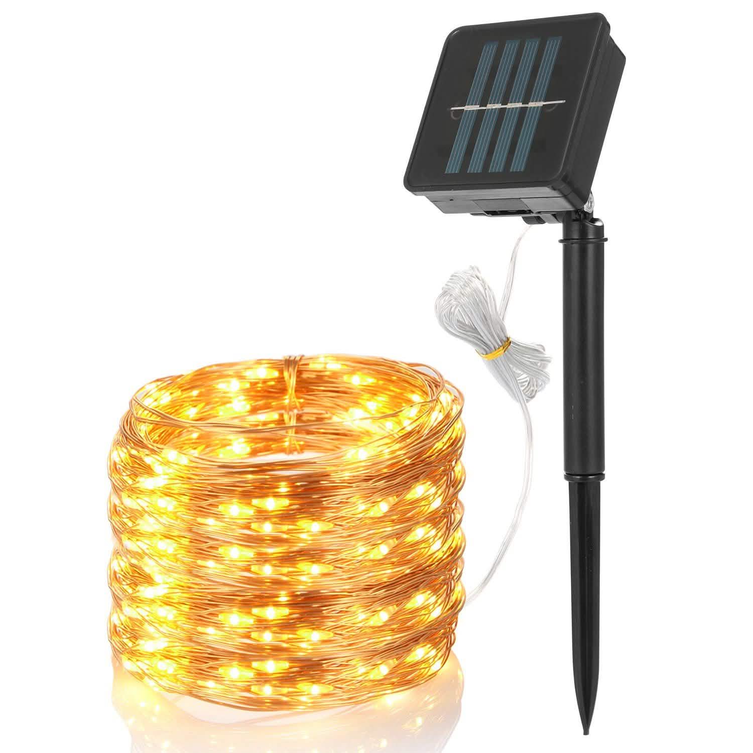100 LEDs Solar String Lights | String & Fairy Lights | Wiccan Center