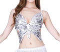 Sequined Performance Show Top Belly Dance Sequined Butterfly Bra DS Nightclub Stage Sequined Butterfly Top