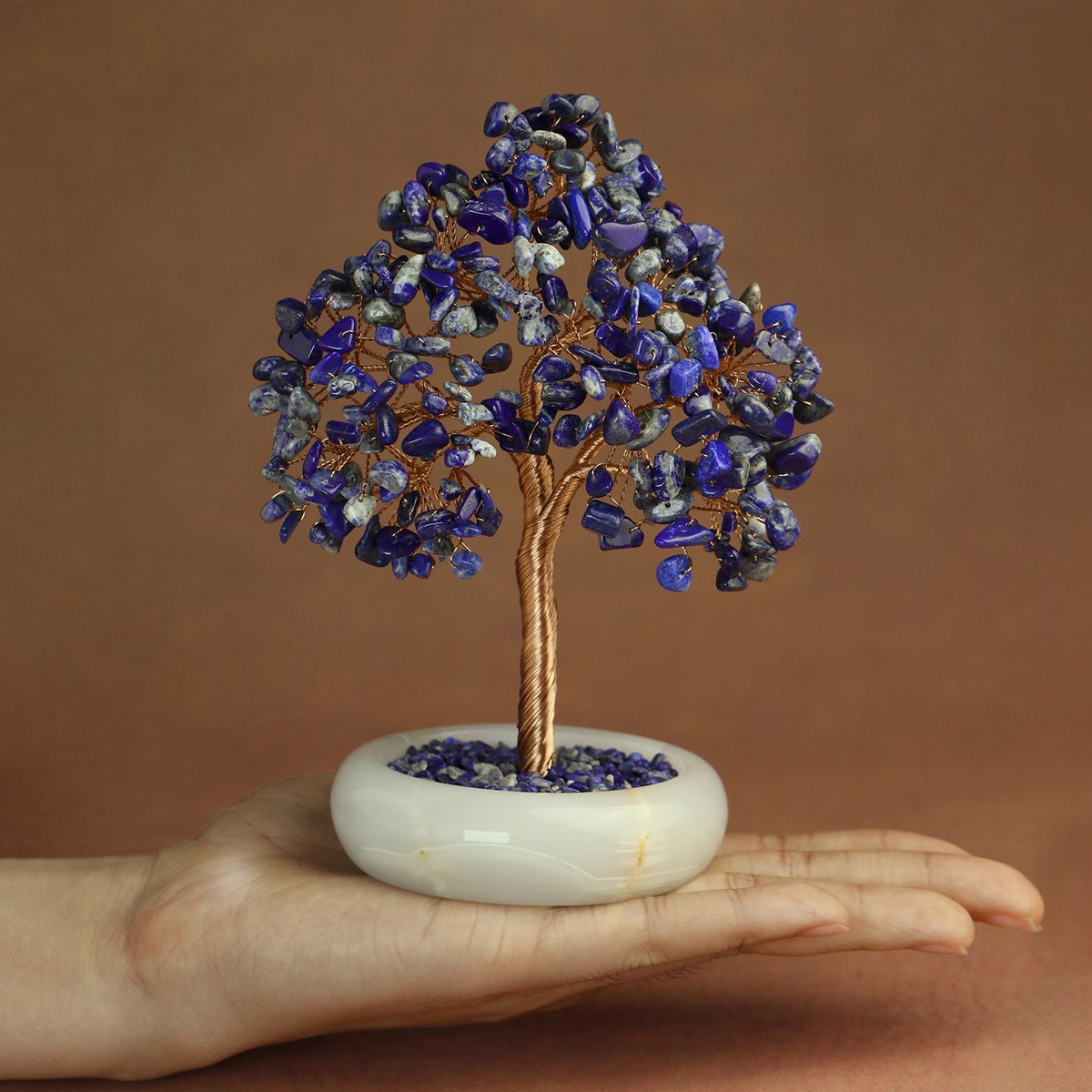 Elegant Jade Base Crystal Tree | Crystal Tree | Wiccan Center