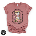 Time Is Sacred Don’t Give It Away Freely Tee | Inspirational Graphic T-Shirt