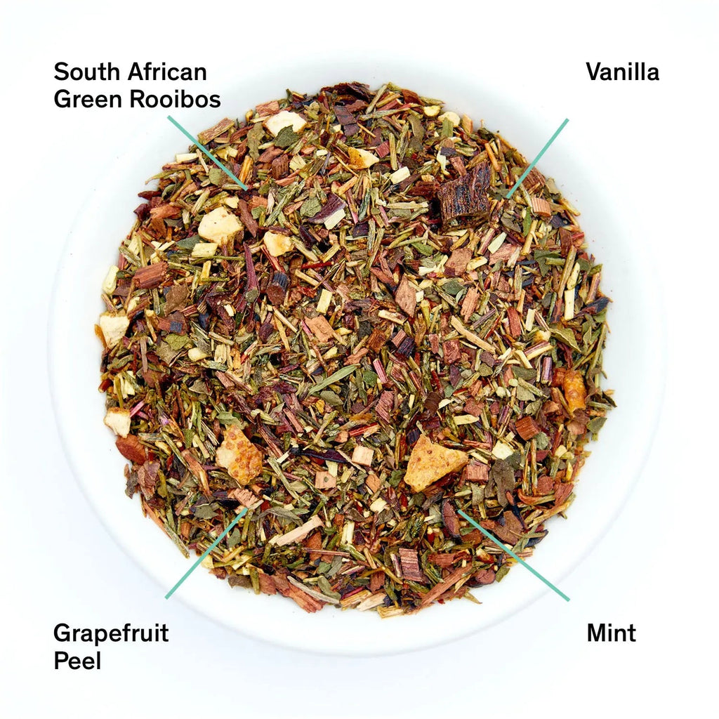 Cocteau - Vanilla Grapefruit Mint Rooibos Tea (Caffeine Free) | Beverages > Teas > Herbal Teas | Wiccan Center
