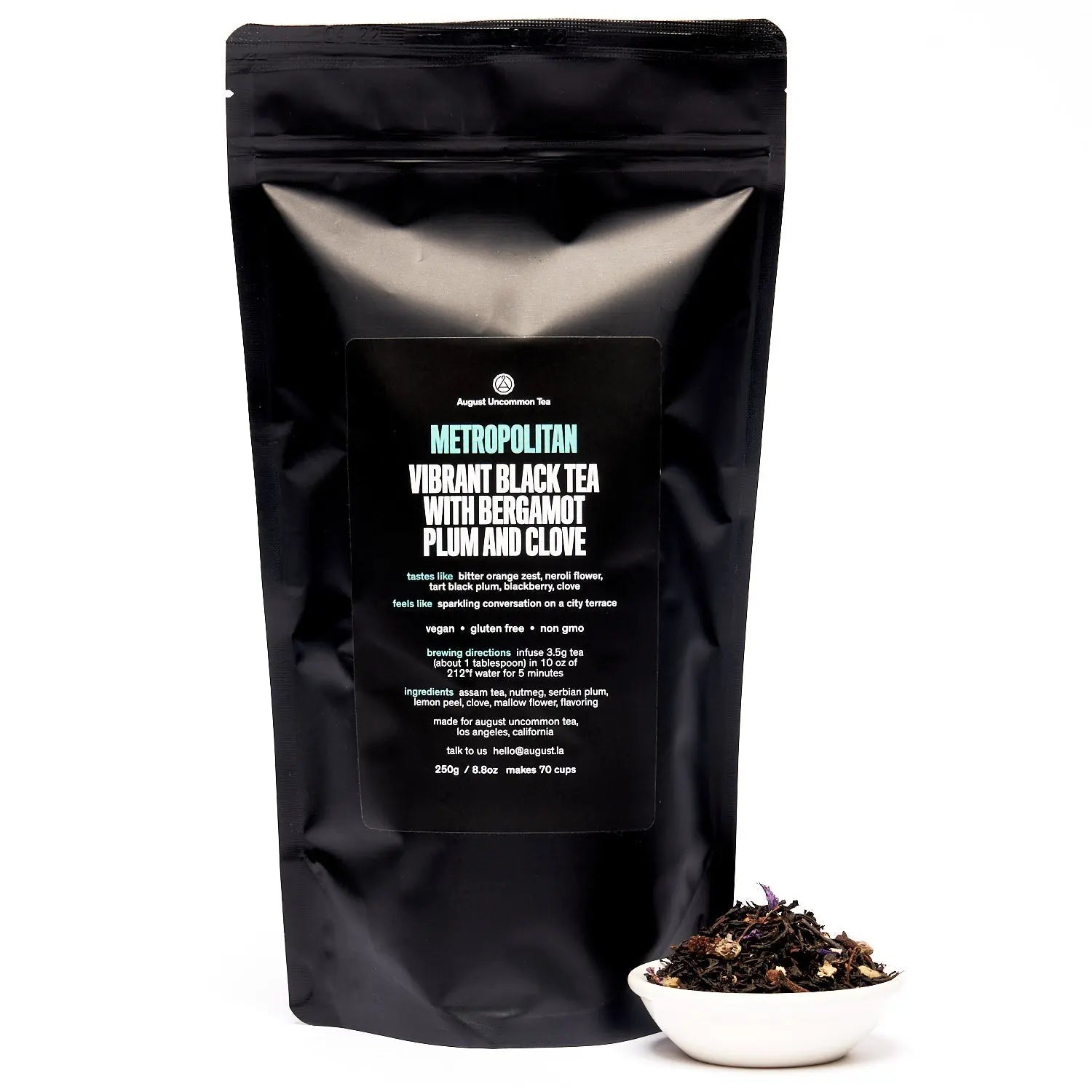 Metropolitan - Bergamot Plum Earl Grey Black Tea | Beverages > Teas > Black Teas | Wiccan Center