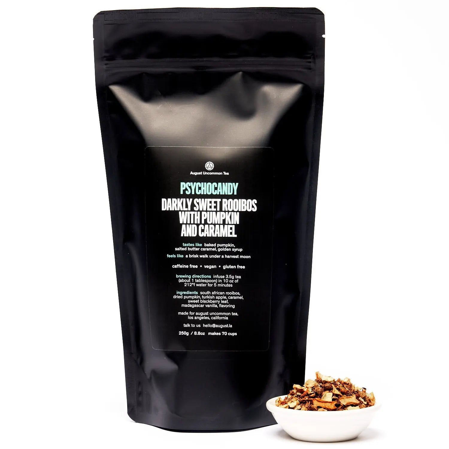 Psychocandy - Roasted Pumpkin Caramel Rooibos Tea (Caffeine Free) | Beverages > Teas > Herbal Teas | Wiccan Center