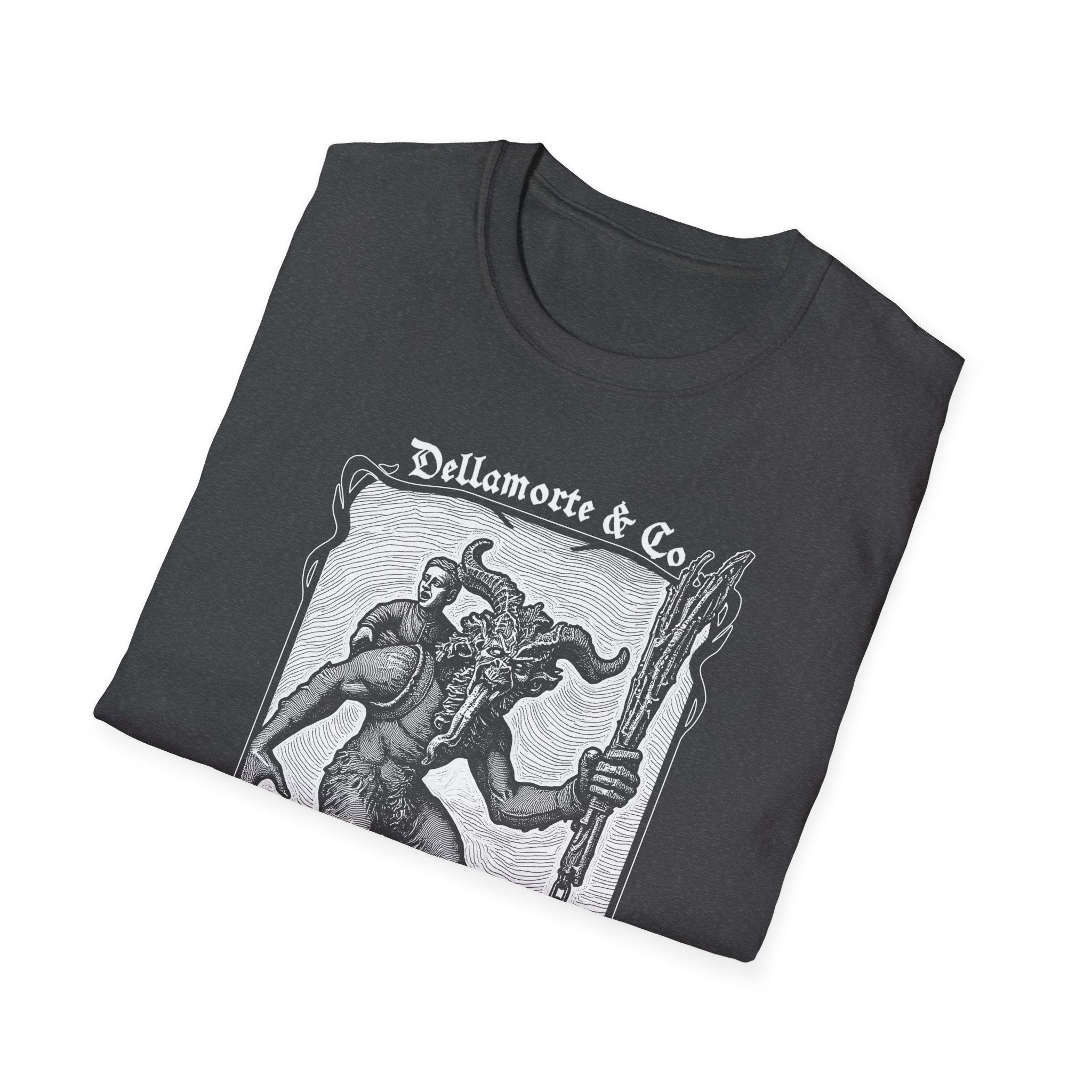 Krampus Greetings Unisex T-Shirt, Gothic Holiday Tee, Dellamorte Alternative Shirt, Christmas Gift, Xmas Devil Tee, Graphic Krampusnacht