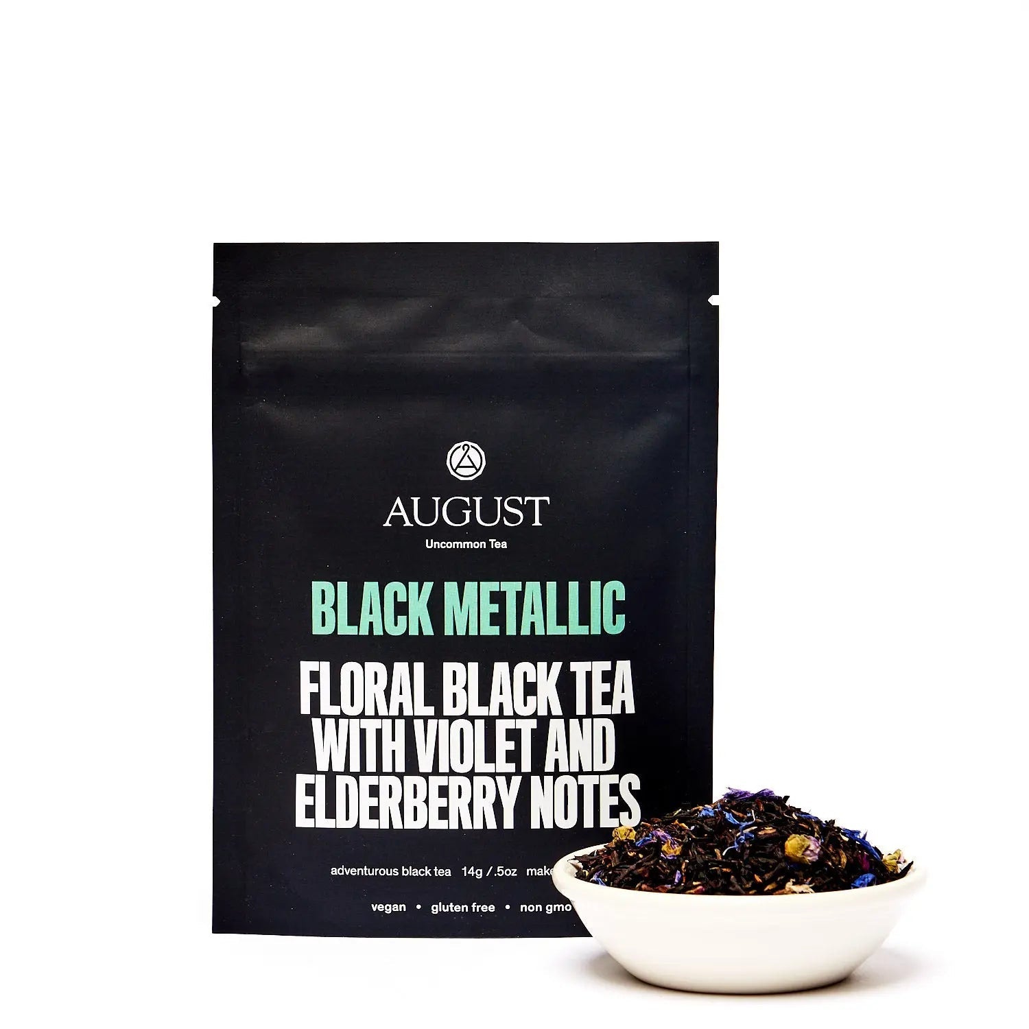 Black Metallic - Violet Elderberry Black Tea | Beverages > Teas > Black Teas | Wiccan Center