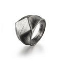 Minimalist geometric square diamond-shaped retro rings | | Wiccan Center