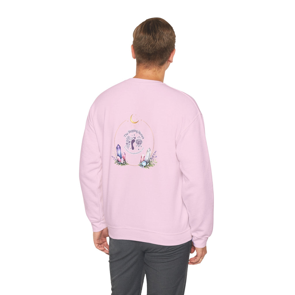 LOVE Crystal Letter Design | Sweatshirt | Wiccan Center