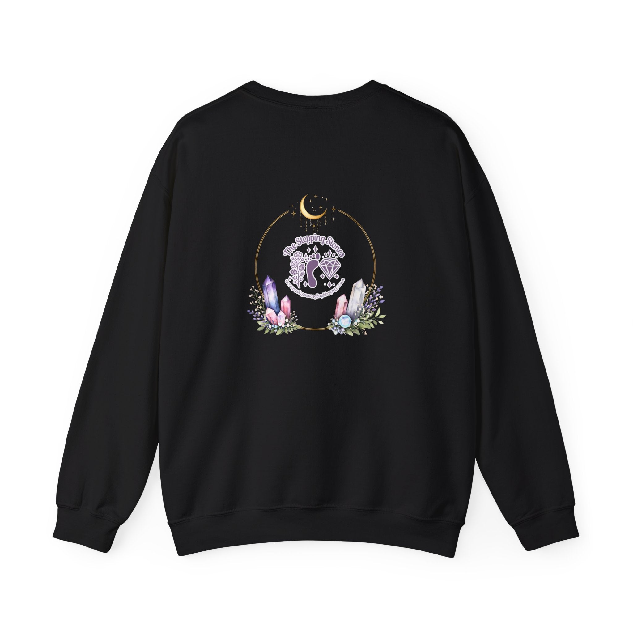 LOVE Crystal Letter Design | Sweatshirt | Wiccan Center