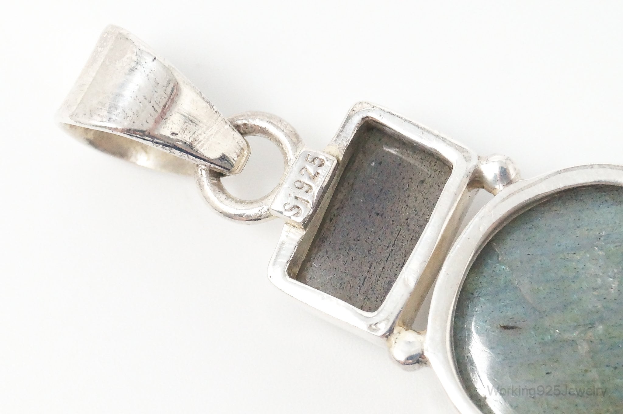 Large Designer Supreme Jewelers Labradorite Sterling Silver Pendant | Jewelry > Necklaces > Pendants | Wiccan Center
