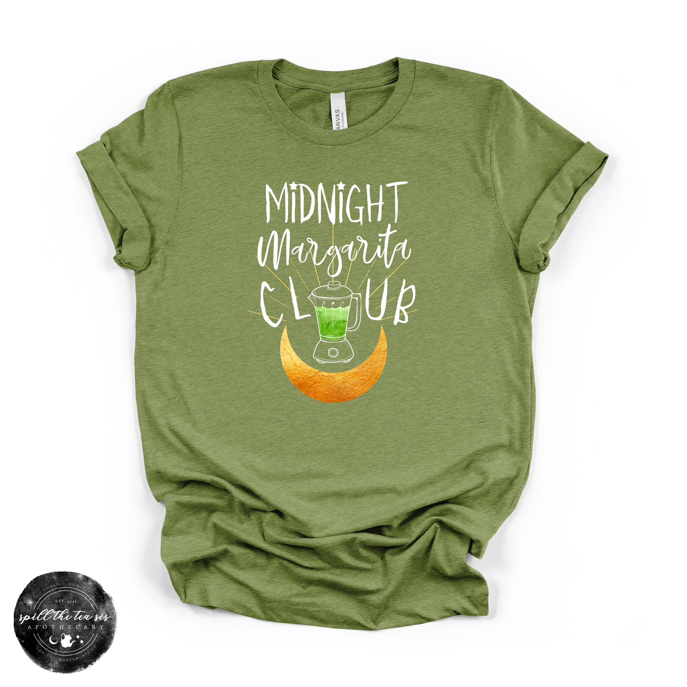 Midnight Margarita Club Tee | Witchy Graphic T-Shirt | | Wiccan Center