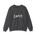 LOVE Crystal Letter Design | Sweatshirt | Wiccan Center