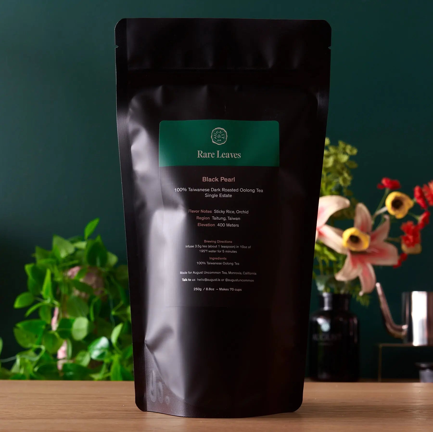 Rare Leaves Black Pearl - Single Estate Taiwanese Dark Roasted Oolong Tea | Beverages > Teas > Oolong Teas | Wiccan Center