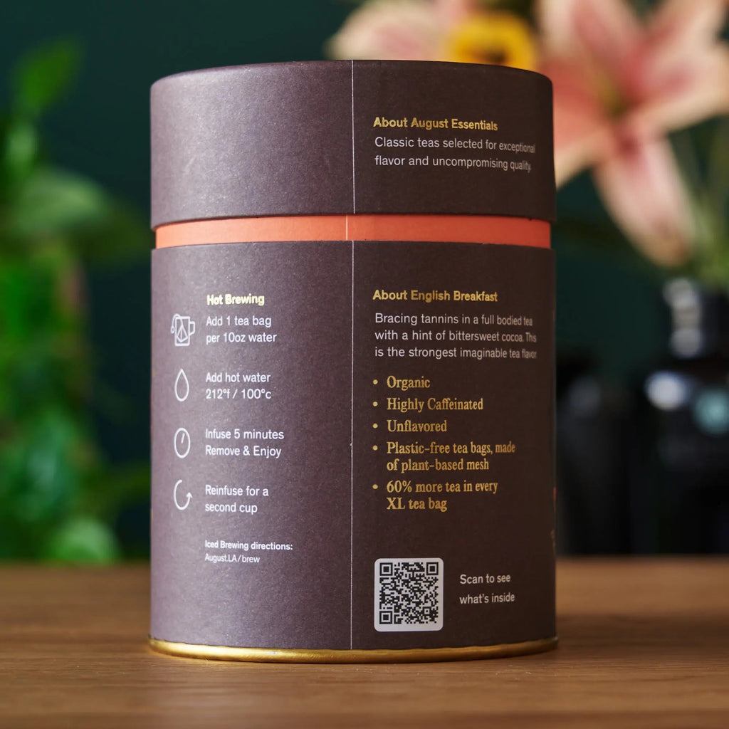 Essentials English Breakfast Black Tea - 15 Tea Bags | Beverages > Teas > Black Teas | Wiccan Center