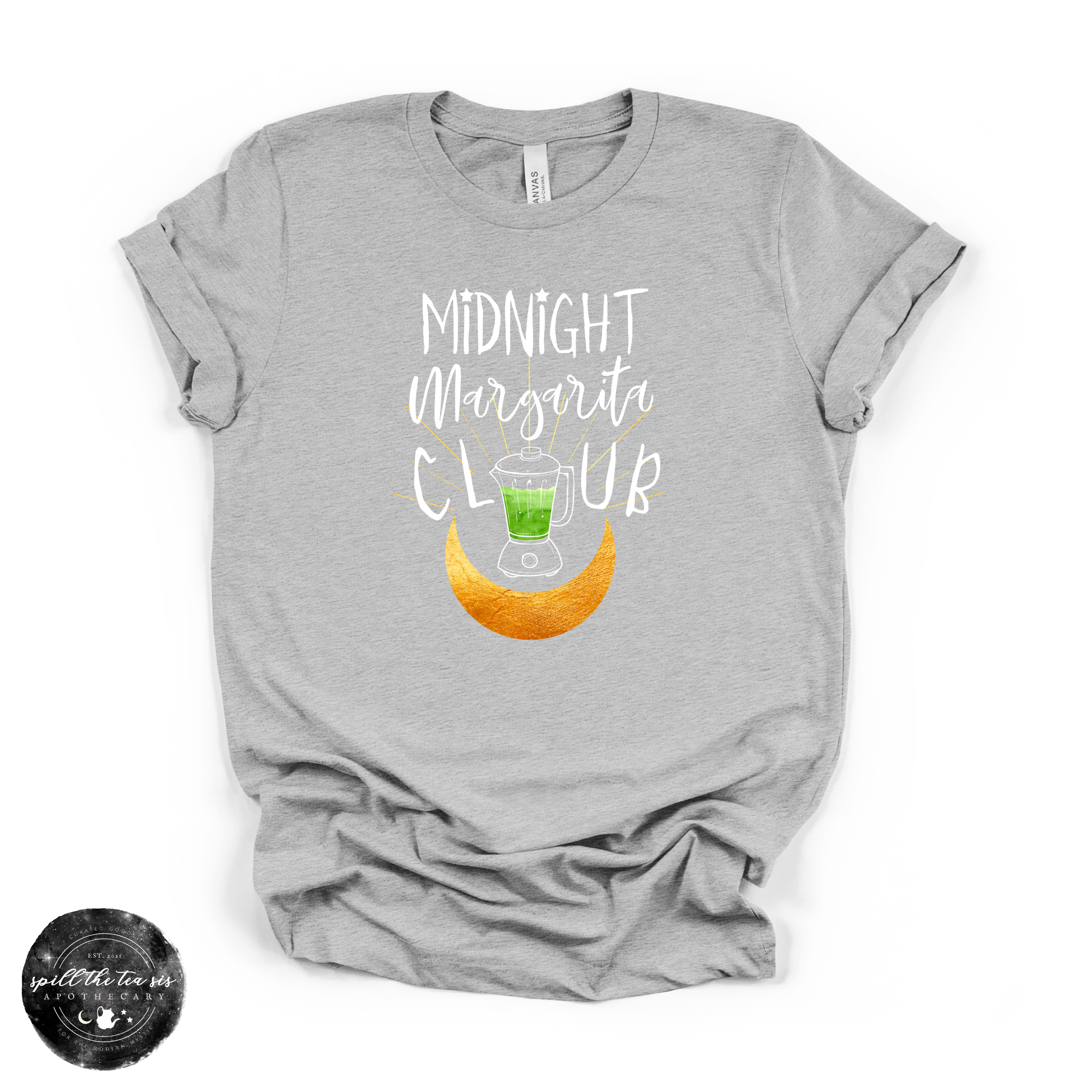 Midnight Margarita Club Tee | Witchy Graphic T-Shirt