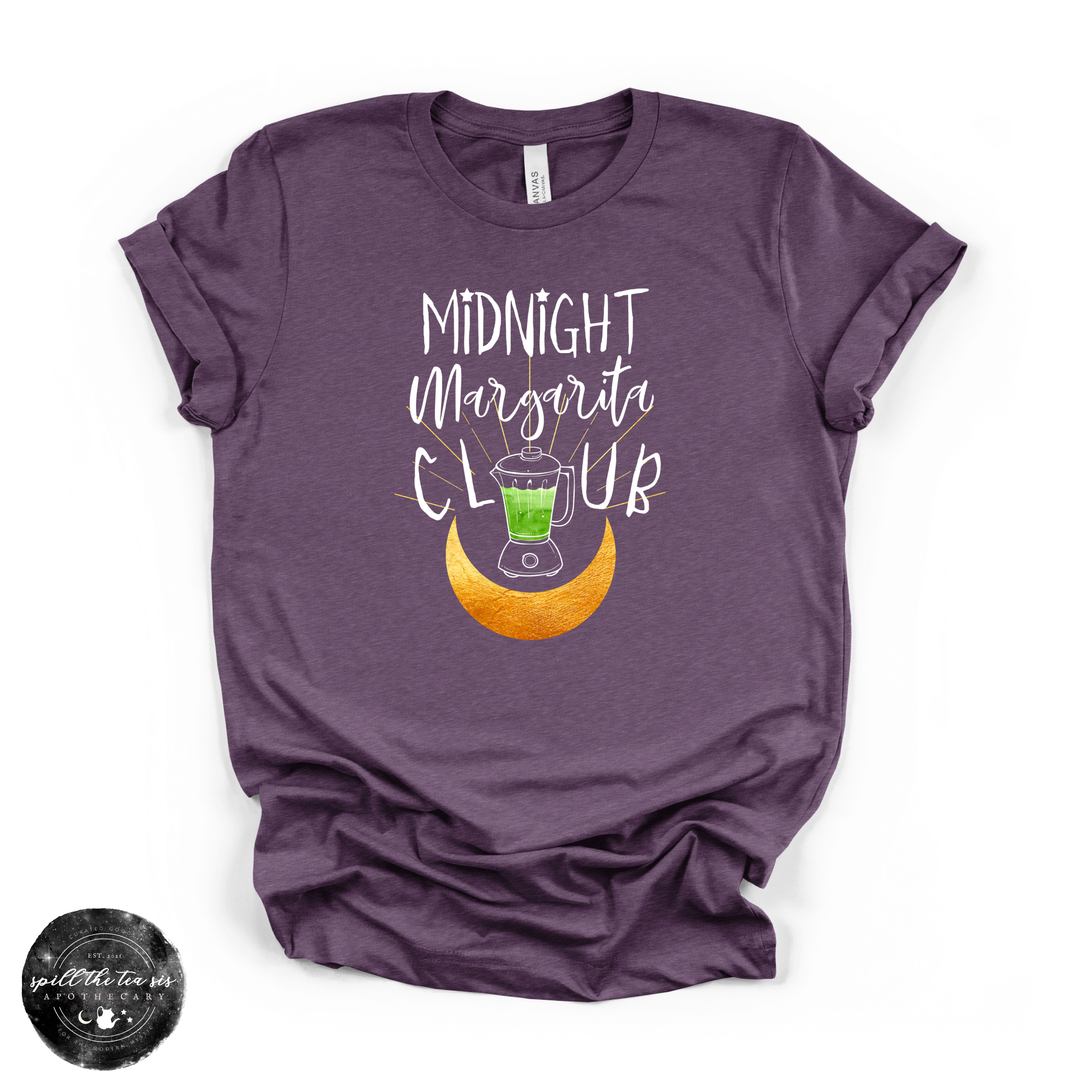 Midnight Margarita Club Tee | Witchy Graphic T-Shirt | | Wiccan Center