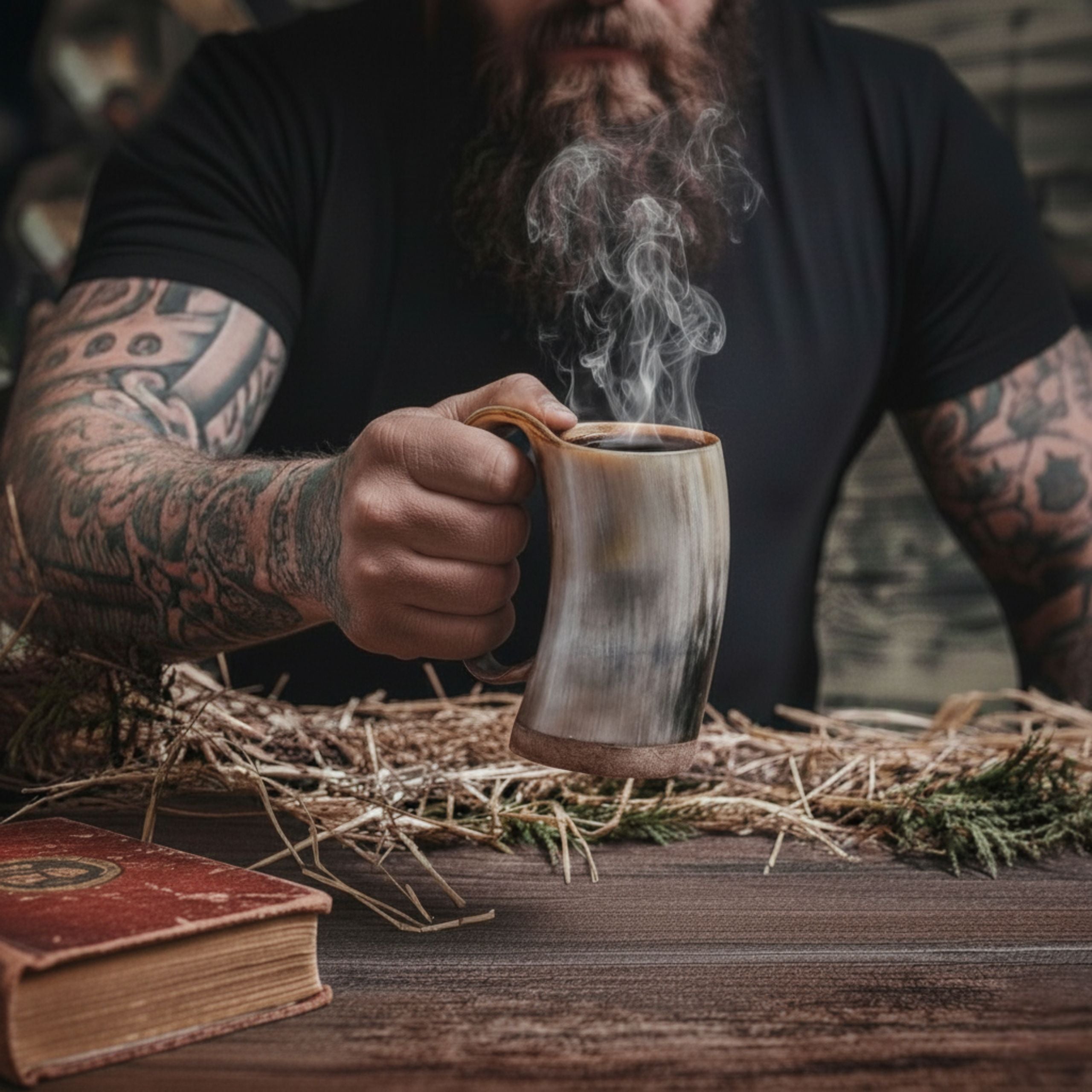 Horn Tankard Mug ( Pick your Polish )