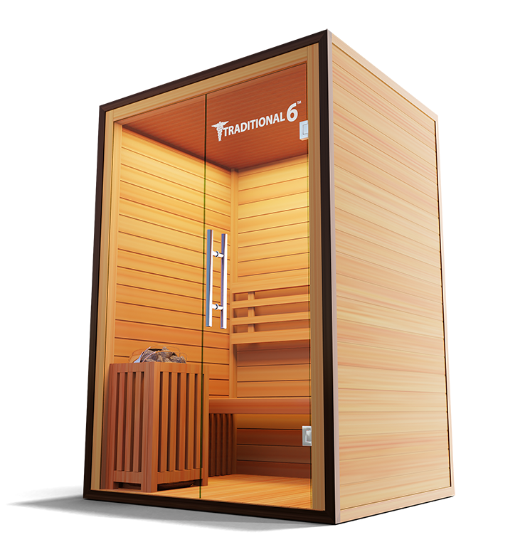 2 Person Home Stream Sauna | Traditional 6™ | Saunas | Wiccan Center
