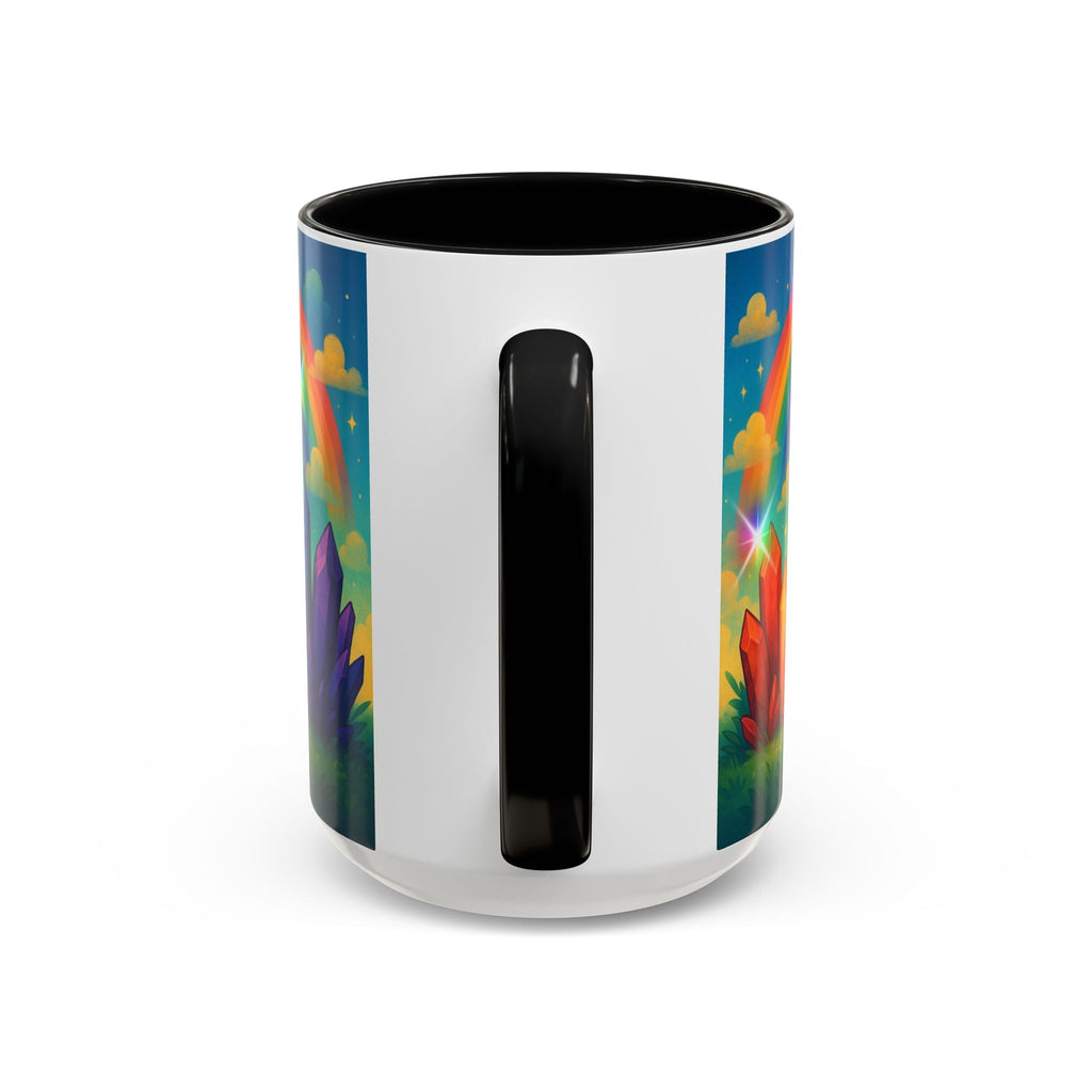 Coffee Mug - Rainbow Crystal Curious | Mug | Wiccan Center