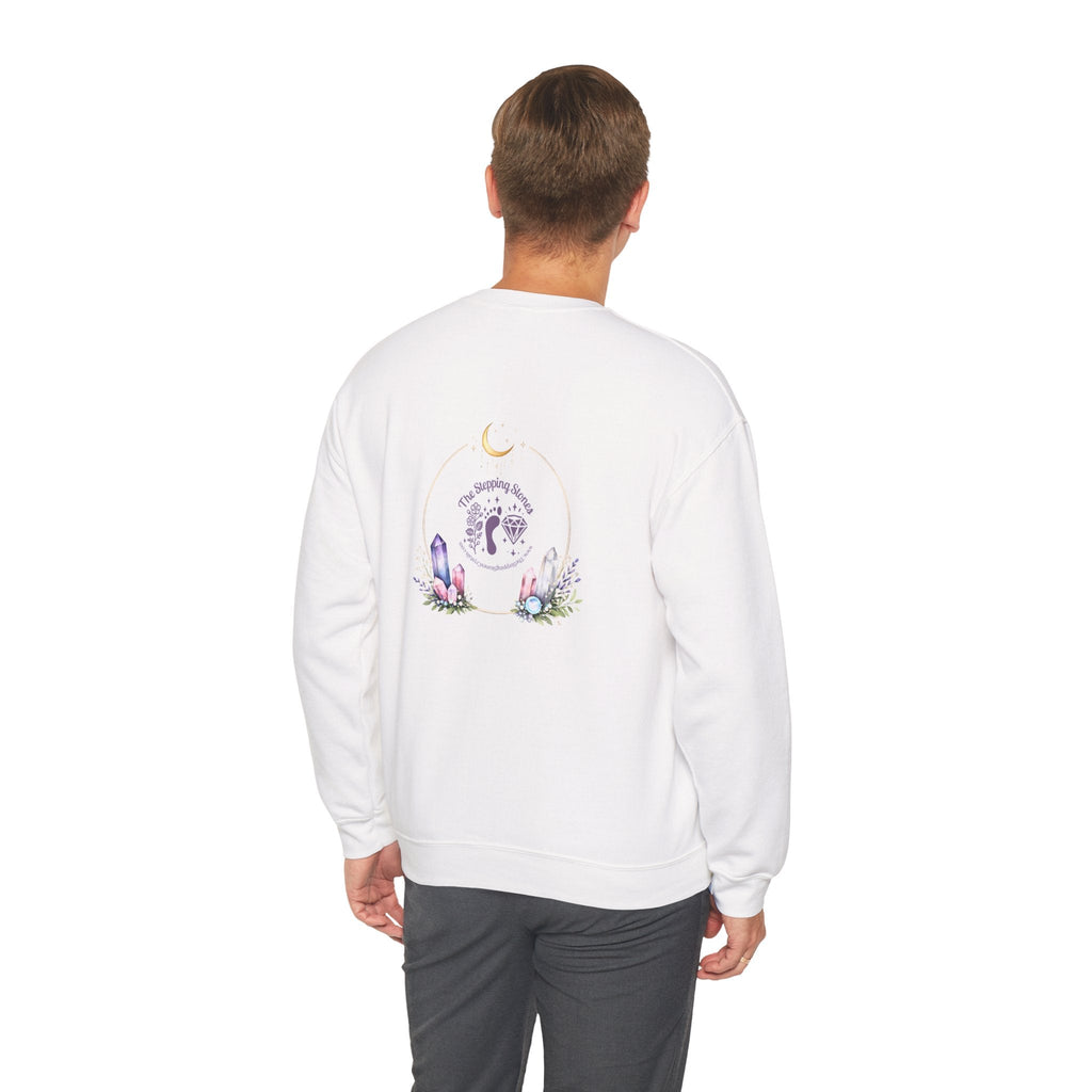 LOVE Crystal Letter Design | Sweatshirt | Wiccan Center
