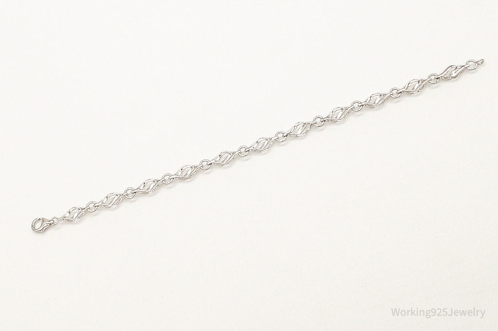 Designer JWBR Single Diamond Linked Sterling Silver Bracelet | Jewelry > Bracelets | Wiccan Center