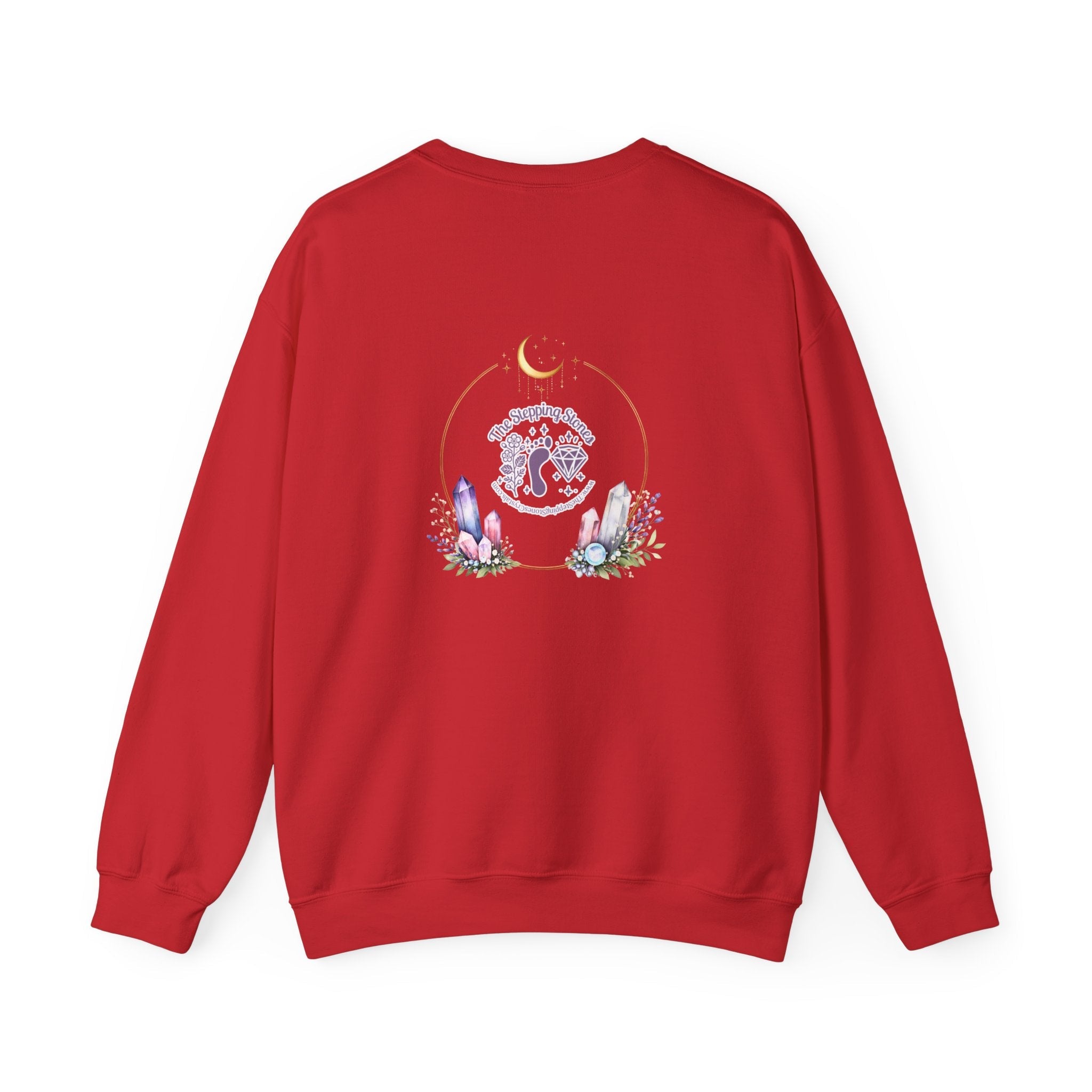 LOVE Crystal Letter Design | Sweatshirt | Wiccan Center