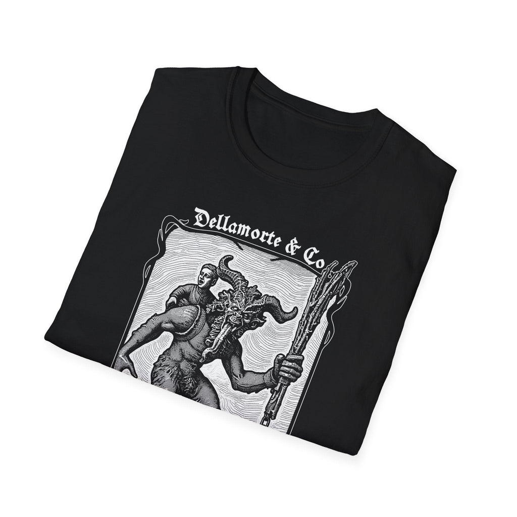 Krampus Greetings Unisex T-Shirt, Gothic Holiday Tee, Dellamorte Alternative Shirt, Christmas Gift, Xmas Devil Tee, Graphic Krampusnacht