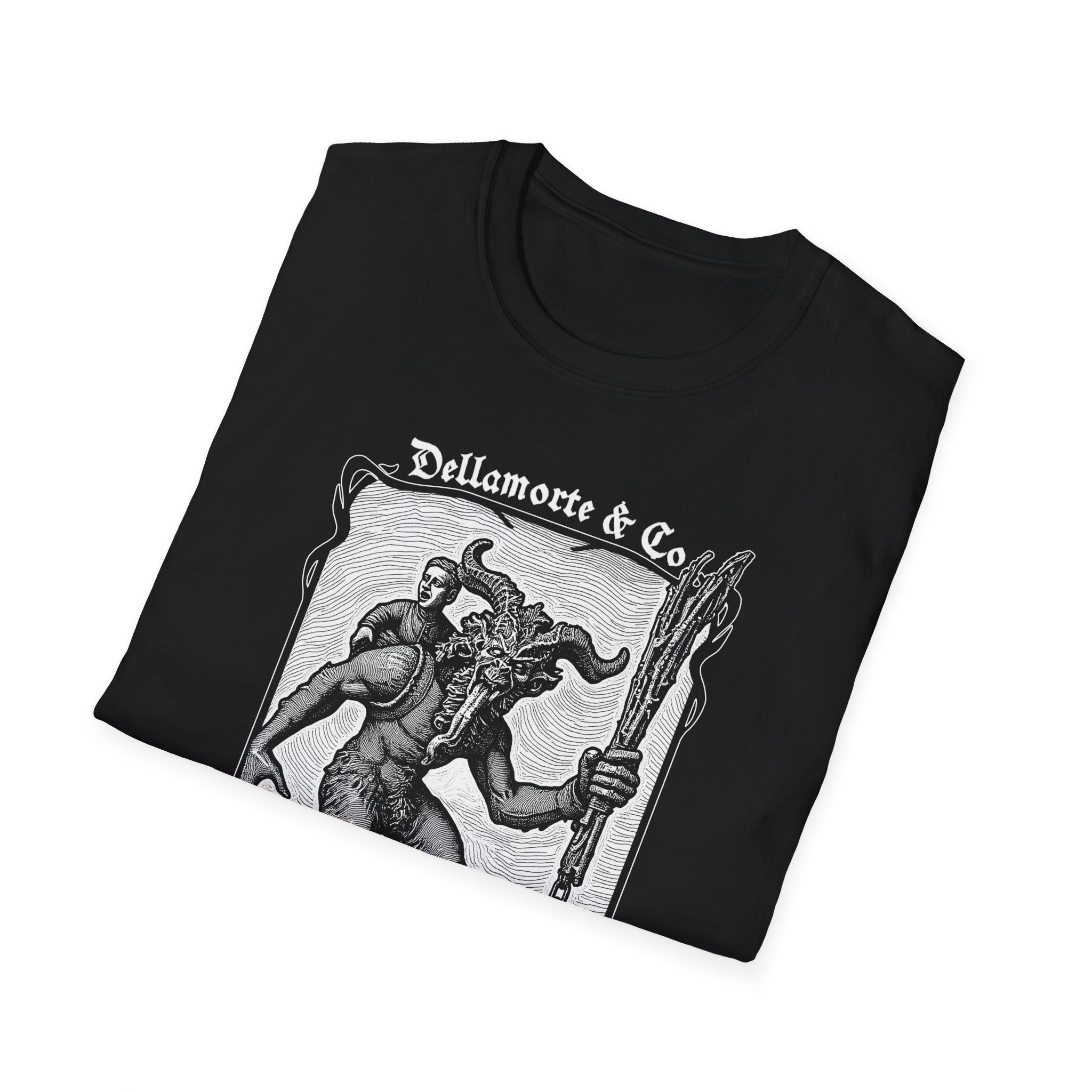 Krampus Greetings Unisex T-Shirt, Gothic Holiday Tee, Dellamorte Alternative Shirt, Christmas Gift, Xmas Devil Tee, Graphic Krampusnacht