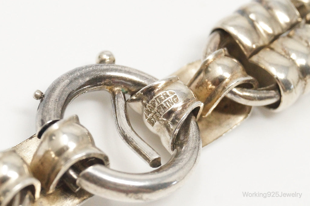 Vintage Designer Napier Sterling Silver Link Necklace | Jewelry > Necklaces > Pendants | Wiccan Center