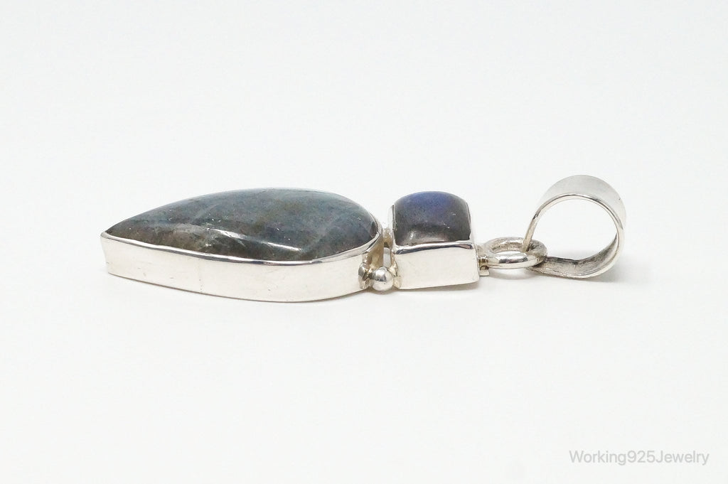 Large Designer Supreme Jewelers Labradorite Sterling Silver Pendant | Jewelry > Necklaces > Pendants | Wiccan Center