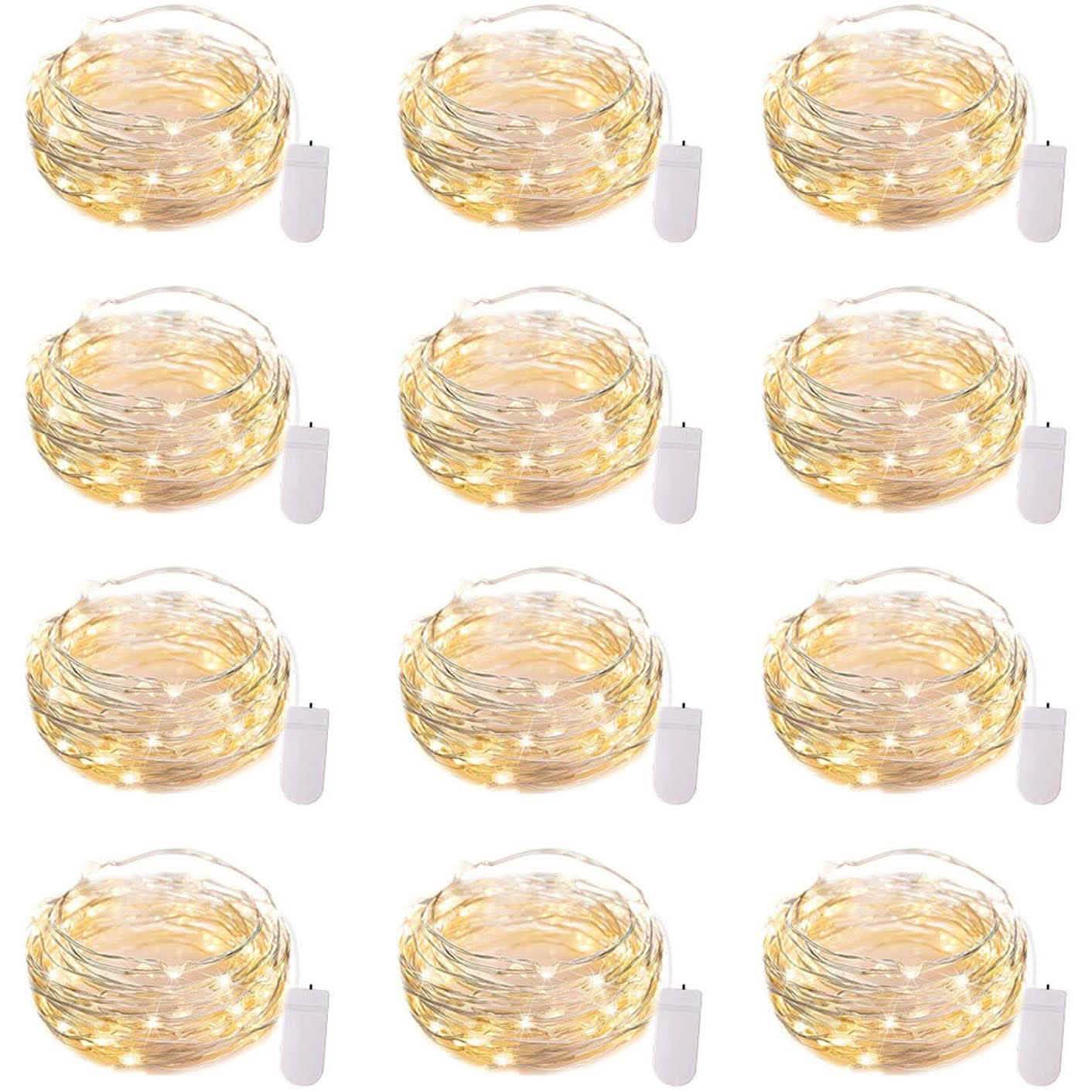 12-Pack: Led Fairy Lights Battery Operated String Lights | String & Fairy Lights | Wiccan Center